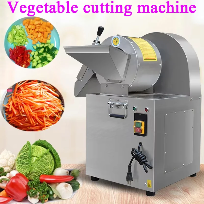 Electric Potato Dicer Meat Chopper Chopping Machine Commercial Vegetable Onion Rings Slicer Cutter Cutting Machine