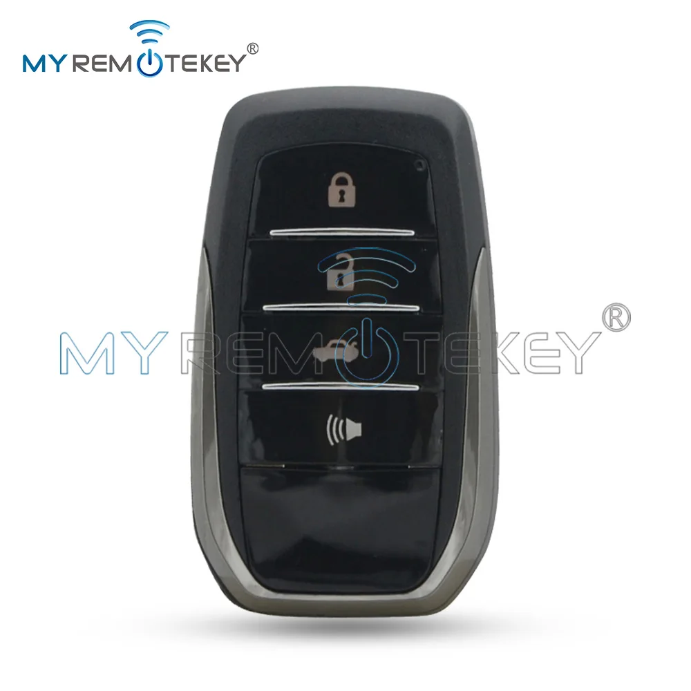 

Чехол для смарт-ключа REMTEKEY с 4 кнопками для Toyota Mirai 2016 года, номер по каталогу 89904-62020 FCC HYQ14FBA