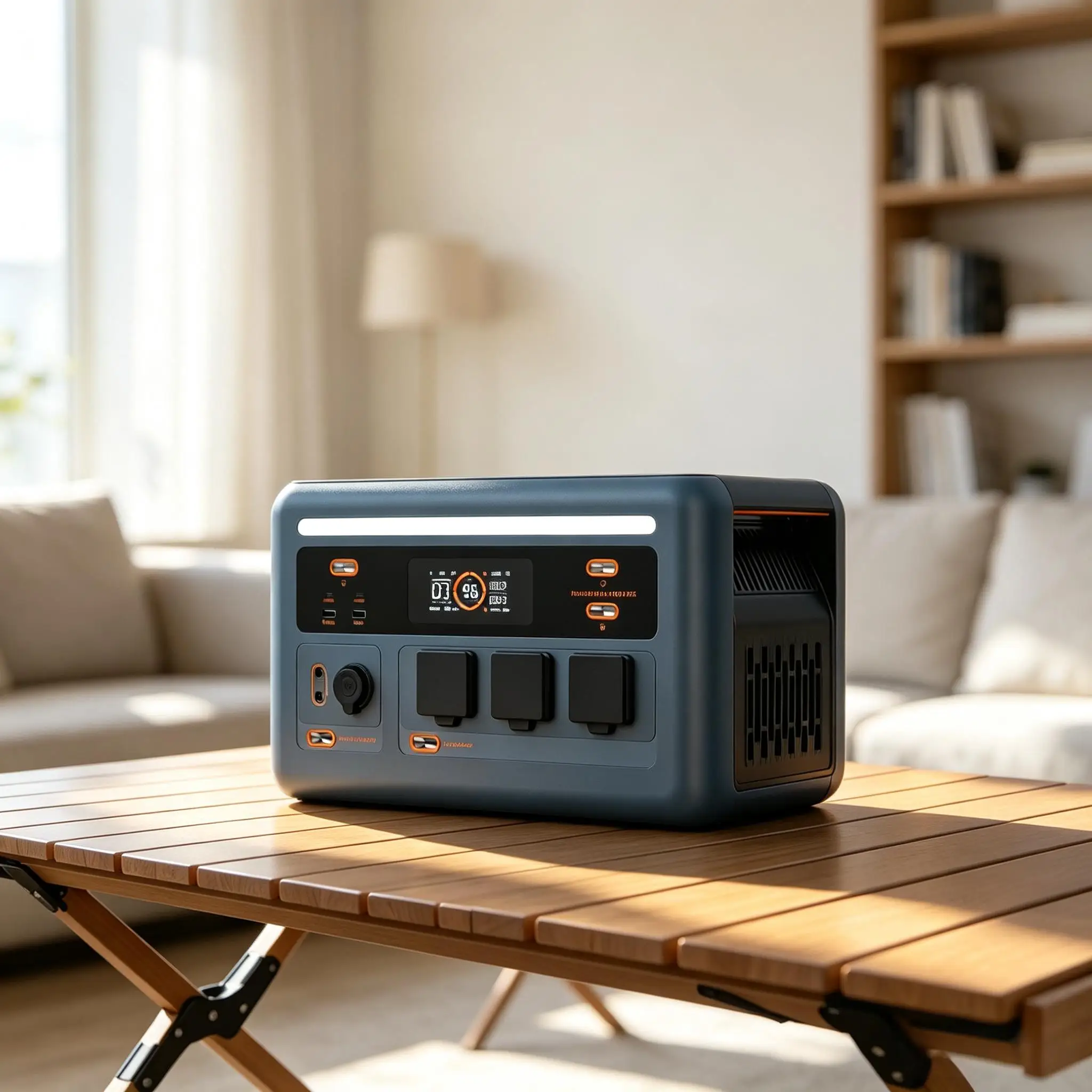 1800W Tragbare Powerstation 1024Wh LiFePO4-Akku Solargenerator mit …