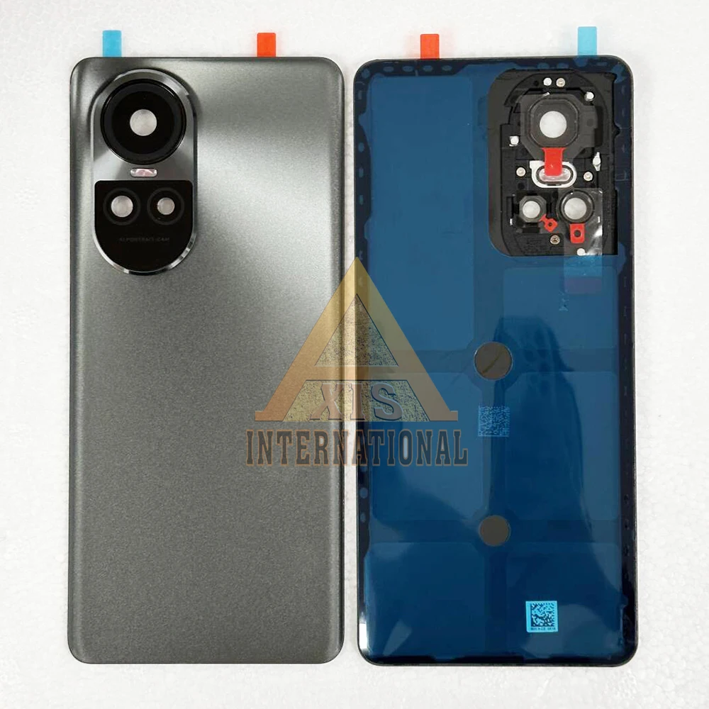 6.7'' Grade AAA For Oppo Reno 10 5G CPH2531 Back Battery Cover Housing+Camera Frame Lens For Reno 10 Pro 5G CPH2525 +Sticker