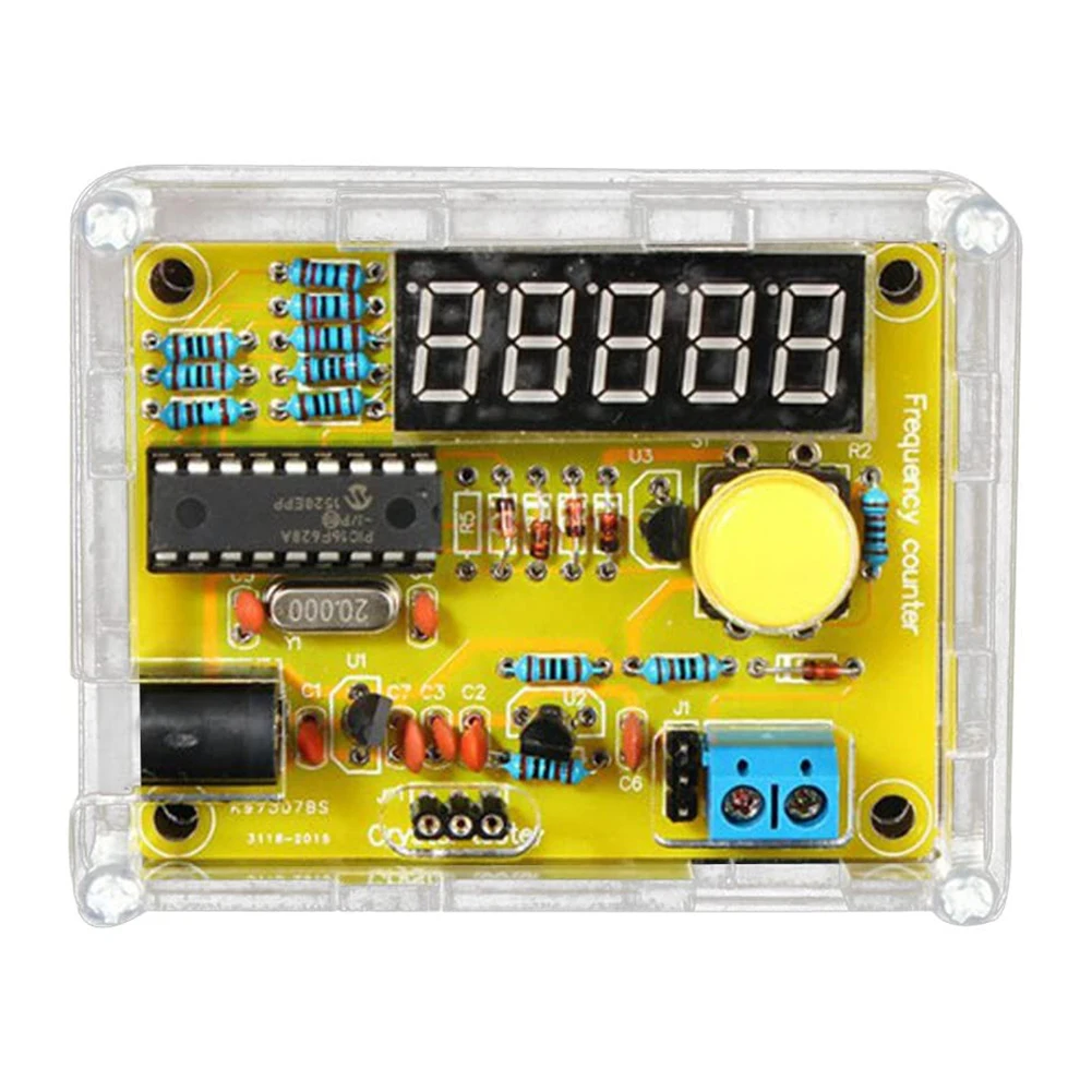 1Hz-50MHz Crystal Oscillator Frequency Counter Tester 5 Digits Display Digital Frequency Counter Module DIY Kits