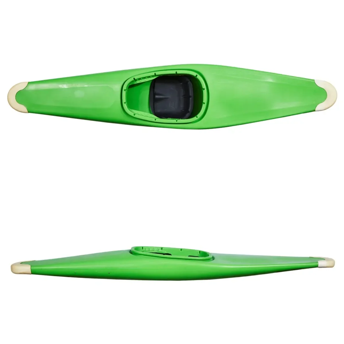 

9.5ft 2.9m 1 Paddler Plastic Slim Club Polo Kayak Boat Canoe for Sale Ship To The Port