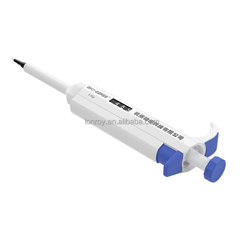 DROPLET High accuracy adjustable volume Laboratory Manual single channel pipettes