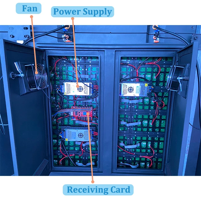 لوحات عرض LED بالألوان الكاملة P3 P4 P5 P6 P8 P10 شاشة عرض لوحة إعلانات كبيرة خارجية Pantalla LED خارجية