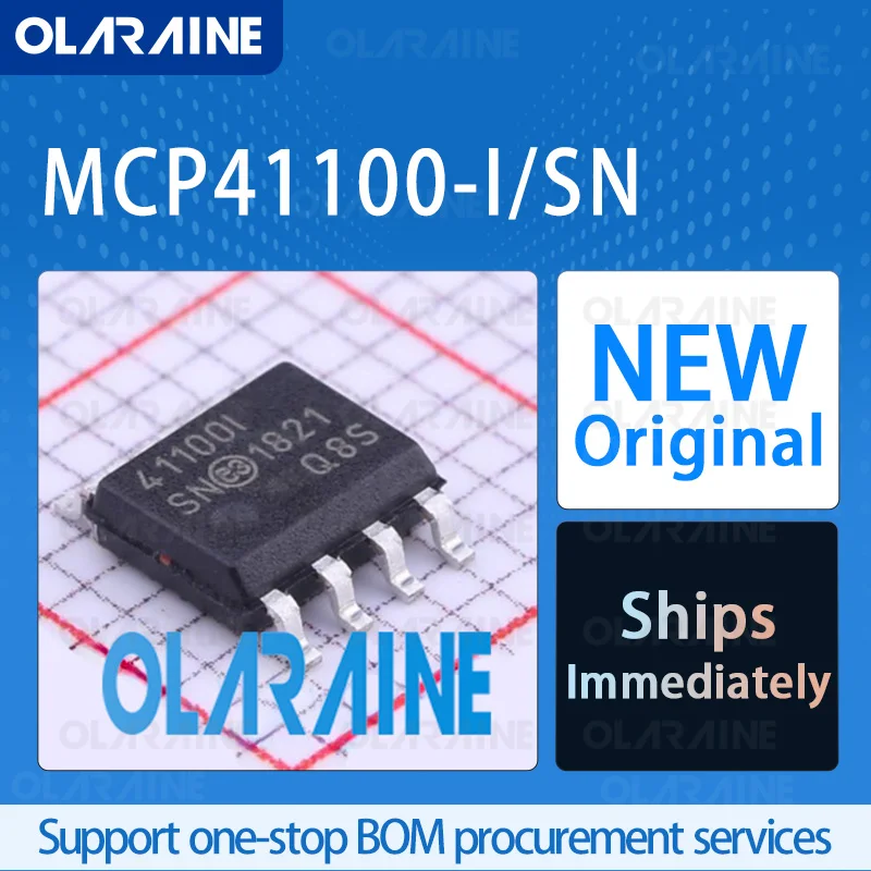 

1/5/10Pcs MCP41100-I/SN SOIC-8 original ic chip digital potentiometer IC RoHS 100 kOhms 5.5 V Current 340 uA