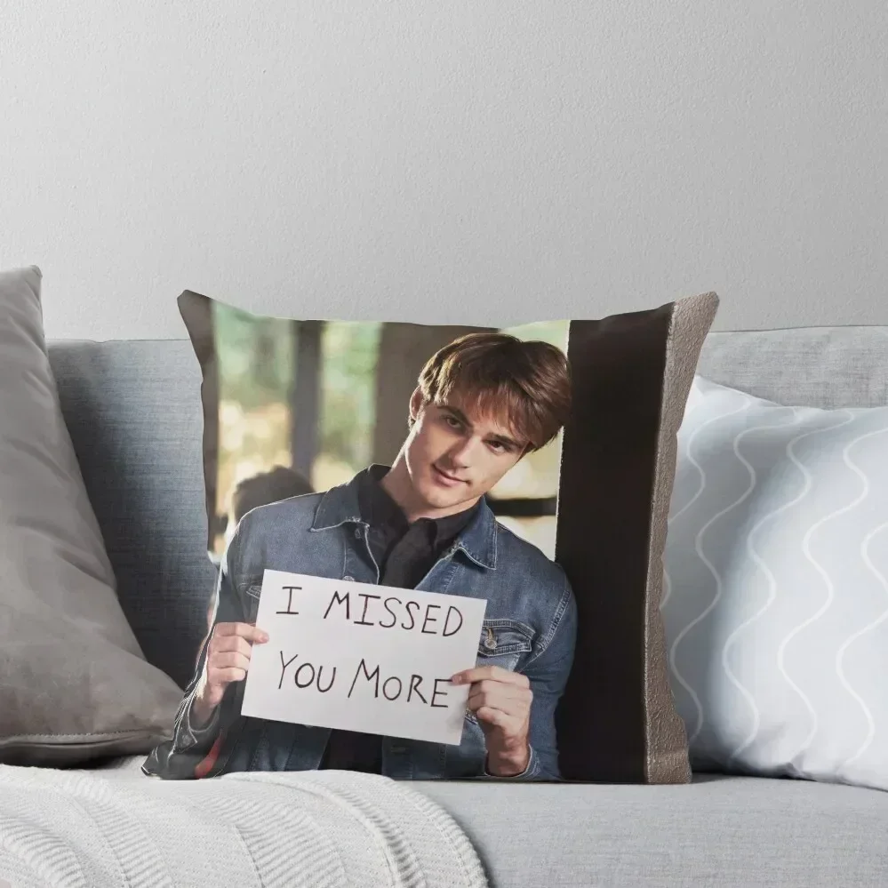 

Jacob Elordi - I Missed You More Throw Pillow Elastic Cover For Sofa Cushions Home Decor pillow
