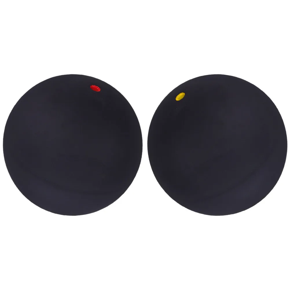 

2Pcs Rubber Squash Practice Ball Optimized Elasticity for Competition Ready Indoor Outdoor Play Training Ball