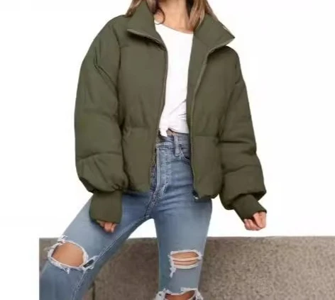 2025 New Style Fashion Petite V-neck Loose Clothing Cotton