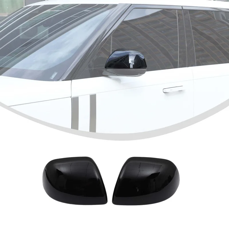 

2pcs ABS Exterior Rearview Mirror Cover Cap for 2023+ Land Rover Range Rover Sport/Executives Car Accessories