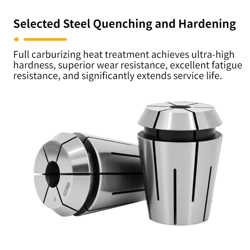 HUIWANG Mechanical Seal Collet Internal Coolant ER Collet 0.008 CNC Sealing Tool Holder ER16 ER20 ER25 ER32