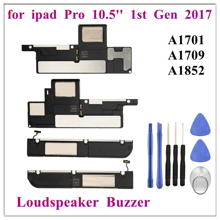 1Set Loud Speaker Buzzer Ringer Flex Cable for Ipad Pro 10.5 Inch 1st Gen 2017 A1701 A1709 A1852 Loudspeaker Replacement Parts