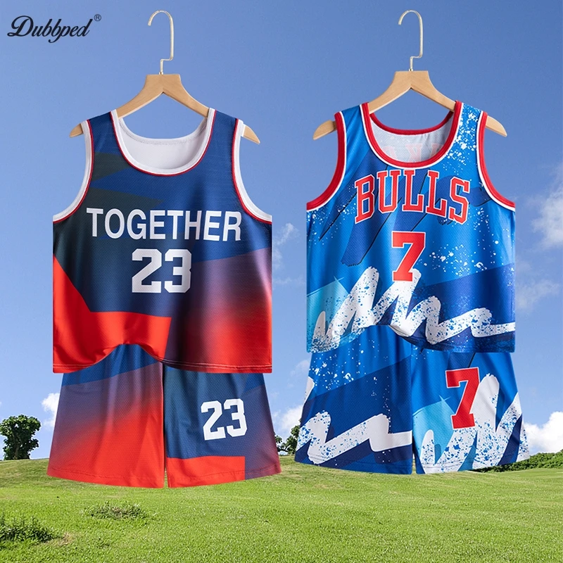 Dubbped Basketball Edition Vest Fans Special Edition Jersey Number 23 Training Uniform Basketball Jersey Workout vest Boys Sport