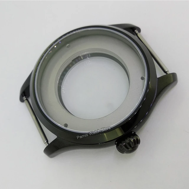 Parnis 42mm Wristwatch Case Sapphire Crystal Fit for Miyota 8N24 Movement AliExpress 1511