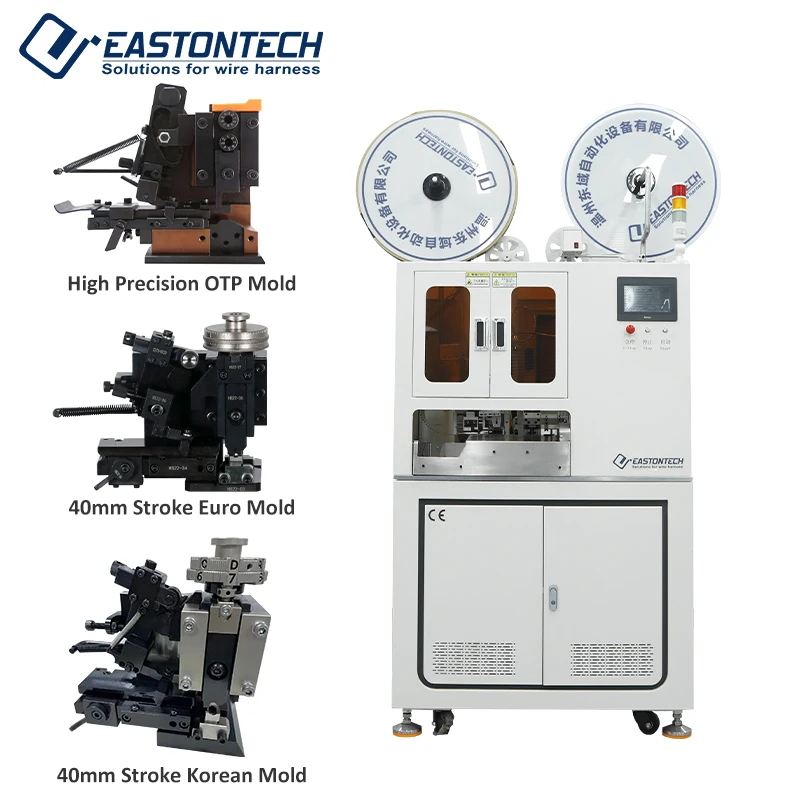 EW-2105-1 آلة العقص الطرفية الأوتوماتيكية ذات الرأس المزدوج على الوجهين #4