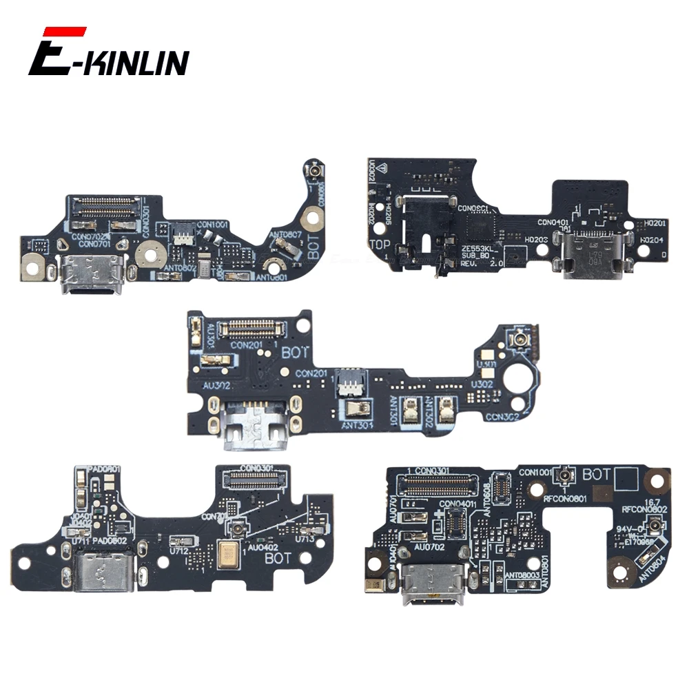Charger USB Dock Charging Dock Port Board Microphone Flex Cable For Asus Zenfone 3 Deluxe 5.5 4 Selfie Lite Max Pro Plus Zoom S