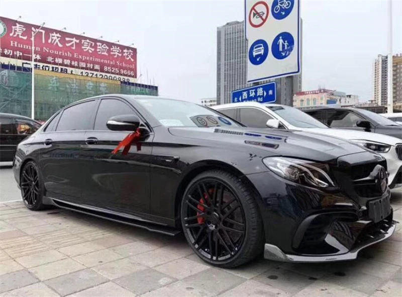 メルセデスベンツ W213 E200 E260 E300 E43 E63 2016-2023用 カーボン