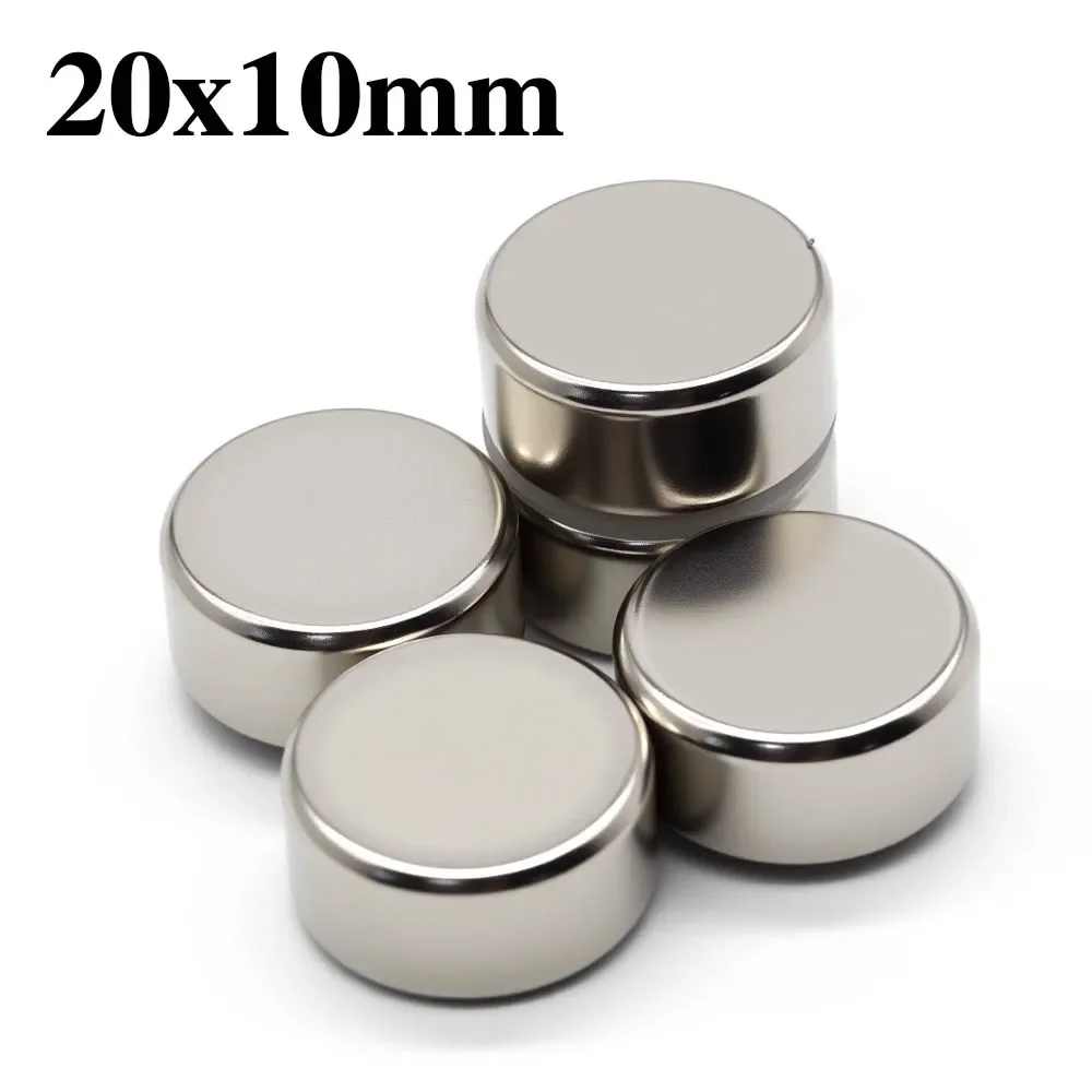 20x10mm Super Powerful Round Magnet Neodymium Magnet NdfeB N35 Strong Permanent Magnetic imanes Refrigerator Magnet