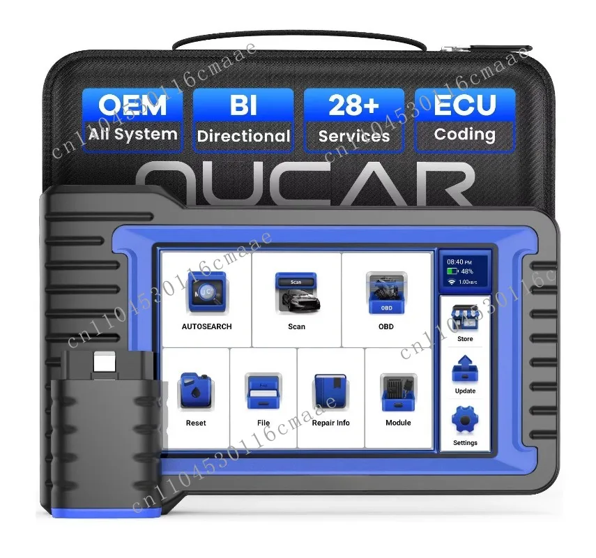 Professional Scanning Tools, Active Testing ECU Coding Car Diagnostic Tools, Full System OBD2 Diagnostic Scanner