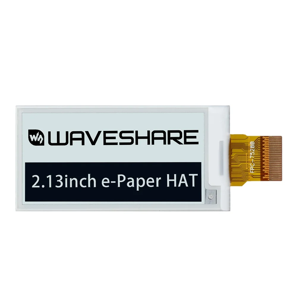 2.13inch e-Paper Waveshare 250x122 E-Ink raw display SPI e-paper black white two colors compatible Raspberry Pi Ardruino STM32