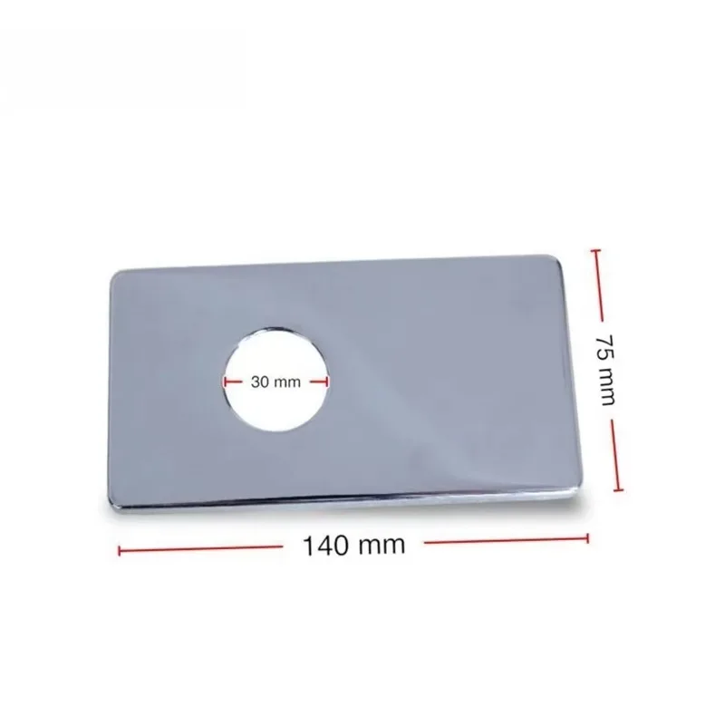 

Custom Faucet Decorative Cover 50-80mm Hot Selling Stainless Steel Basin Faucet Hole Cover Deck Base Plate for Kitchen Bathroom