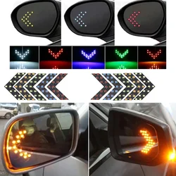 2Pcs Car Rearview Mirror Turn Signal Light   Car Rearview Side LED Turn Signal Light Left Right Arrow Light 12V Car Accessories