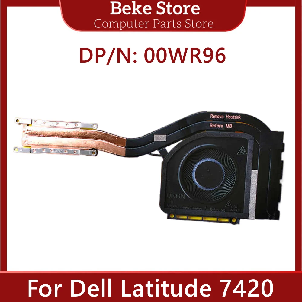 

Beke 00WR96 Новый оригинальный охлаждающий вентилятор для ноутбука Dell Latitude 7420, вентилятор-кулер 0WR96, радиатор, быстрая доставка