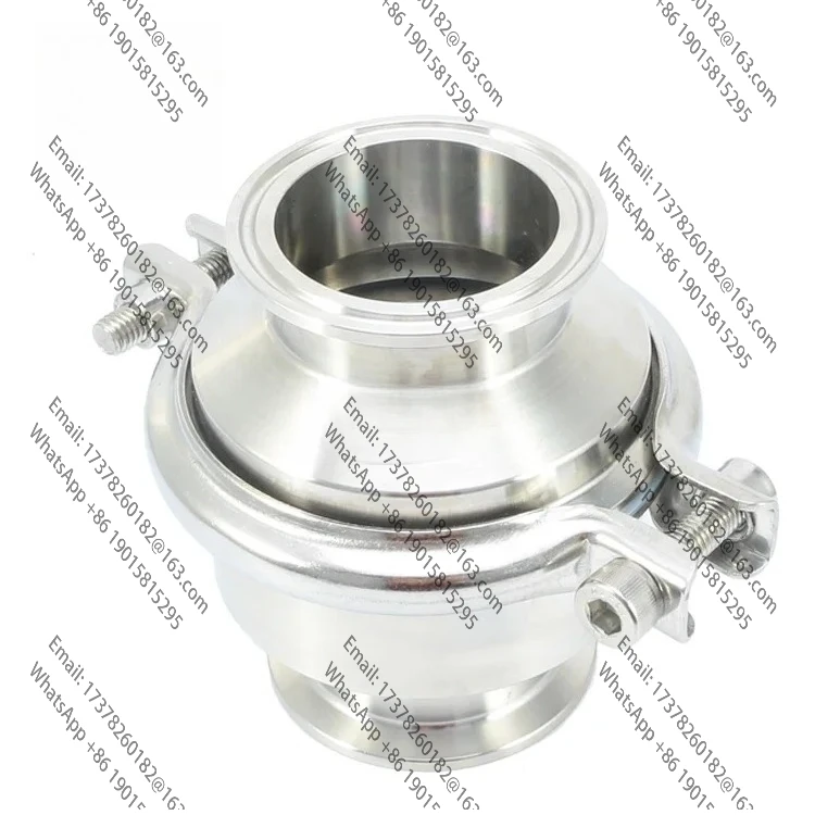 

Обратный клапан для быстрой установки пищевой гигиены из нержавеющей стали 304, одноходовой клапан, подъемный обратный клапан с зажимом