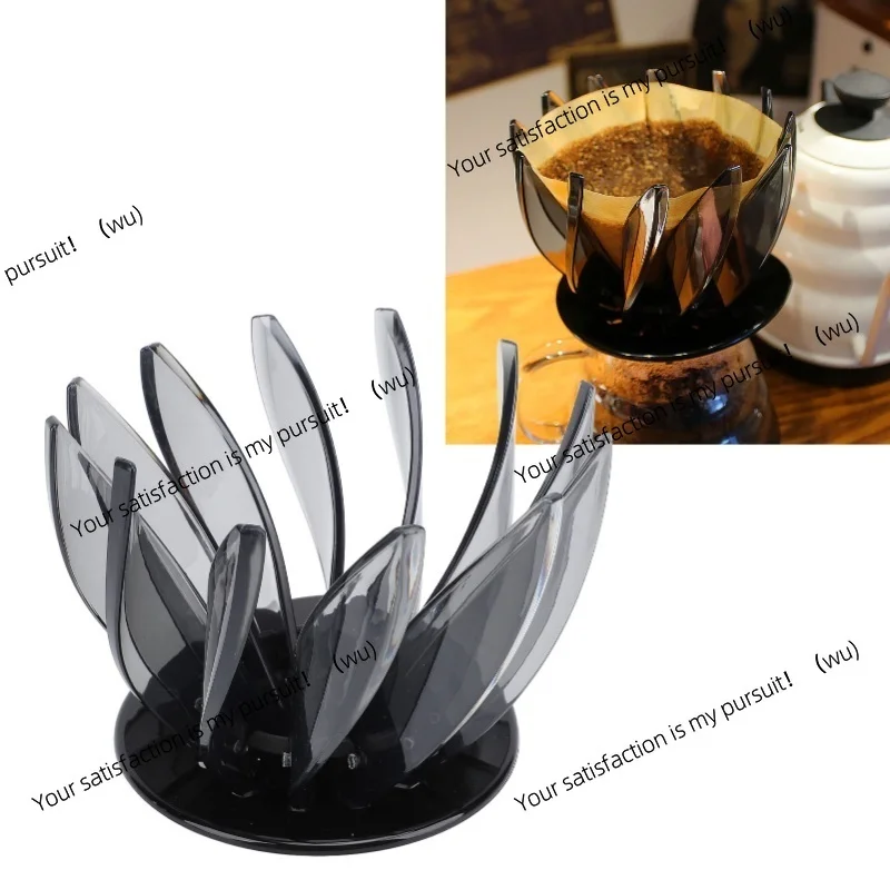 Inverted Coffee Drip PCT Flower Shape 1 to 4 Cup Reusable Coffee Brew Cartridge