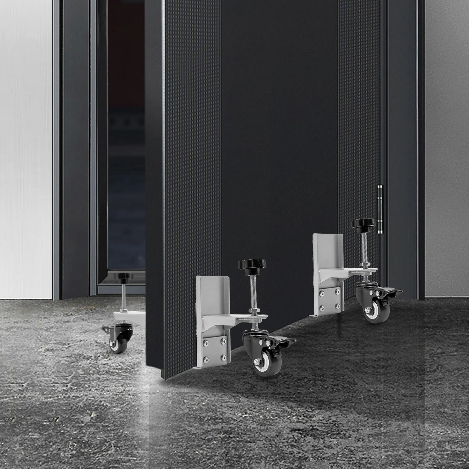 2-pack gereedschapsset voor deurinstallatie, voor deuren van 1,375-2,25 inch, set van 2 universele deurinstallatietools, dragende capaciteit van 300 lbs