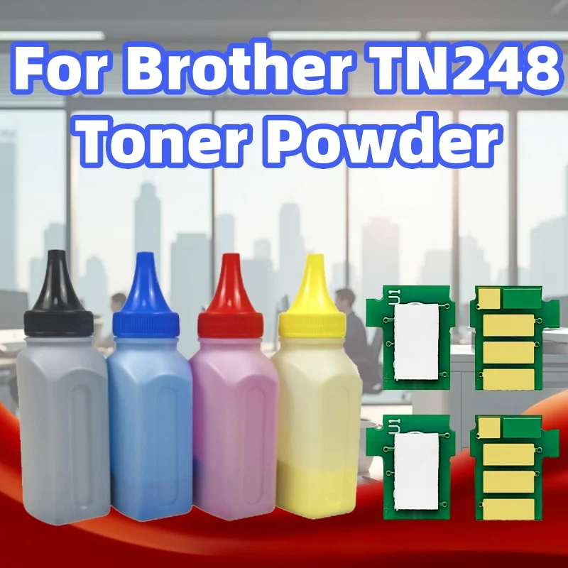 

1 комплект TN248 TN249 чип порошка тонера для Brother L3515CDW L3520CDW L3520CDWE L3527CDW L3555CDW L3560CDW L3740CDW L3740CDWE L3760CD