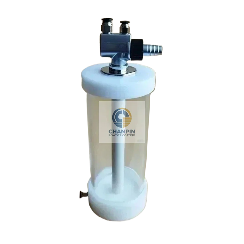 

Fluidization hopper Lab Cup with IG02 pump for powder coating machine system