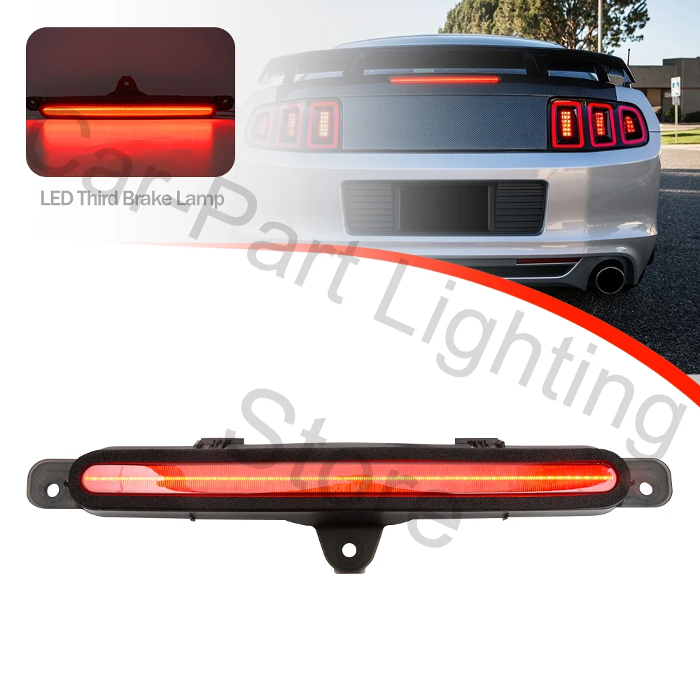 

1pc For 2010-2014 Ford Mustang LED high mount brake stop light 3rd third brake light