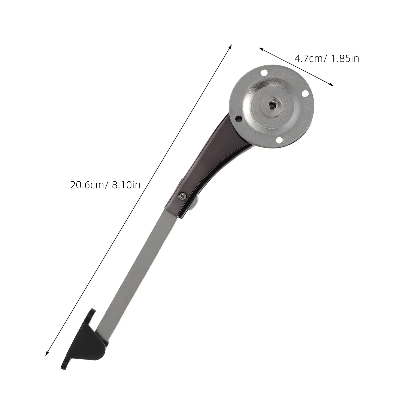 2 قطعة دعامات غاز البقاء الهيدروليكية للخزانات، قضيب دعم قابل للتعديل، تجهيزات أثاث الرفع الهيدروليكي المتين