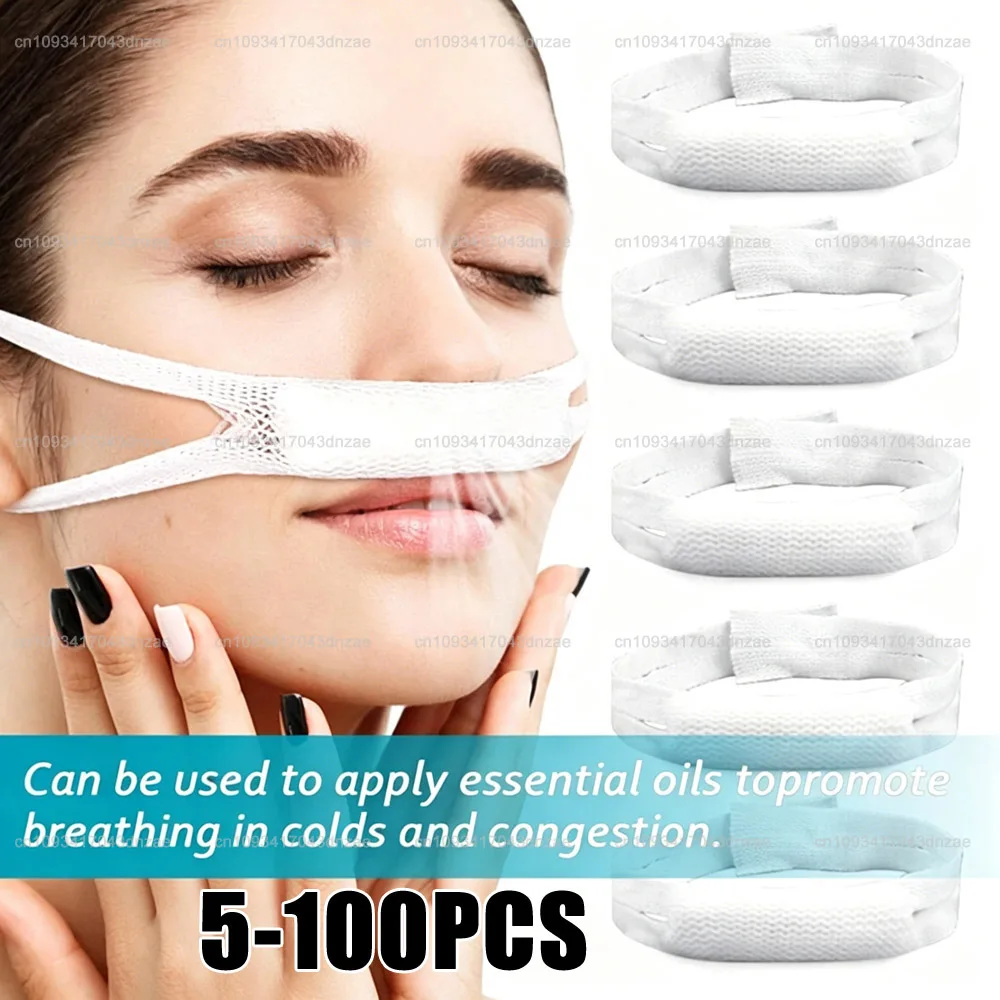 Breathable 5-100 PIECES Elastic Nasal Bandage, External Nasal Bandage Elastic Bandage For Use After Nasal Surgery Dressing Rack
