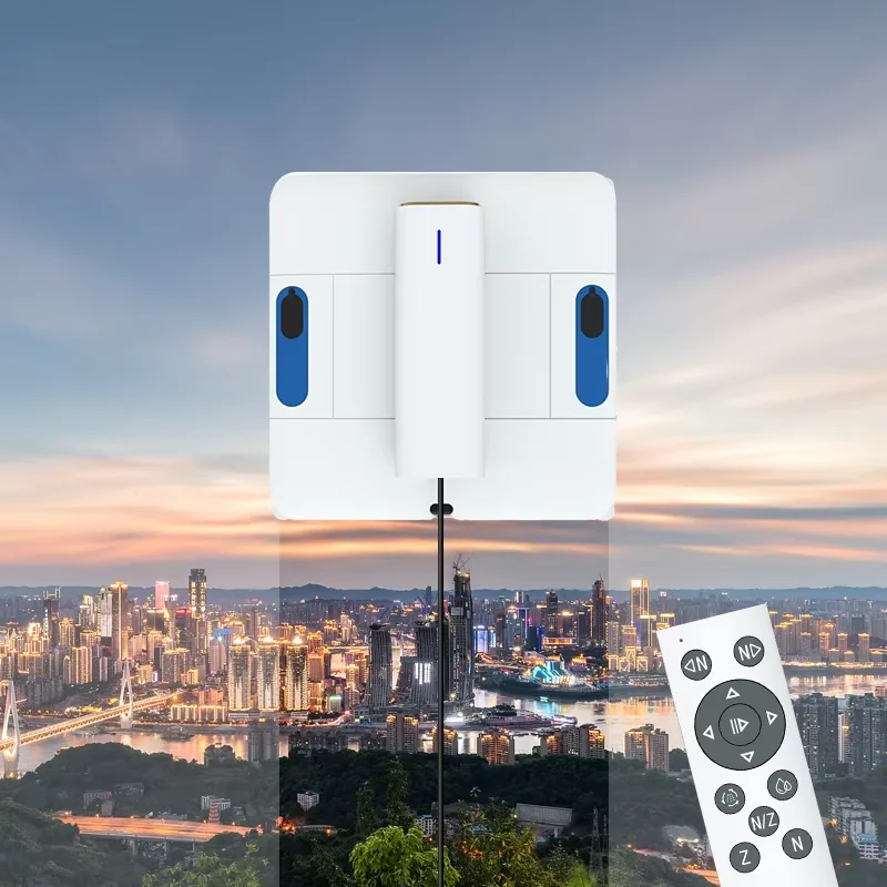 Fully Automatic Window Cleaning Robot Electric Remote Control Water Spray Window Cleaning Machine with Path Planning Function