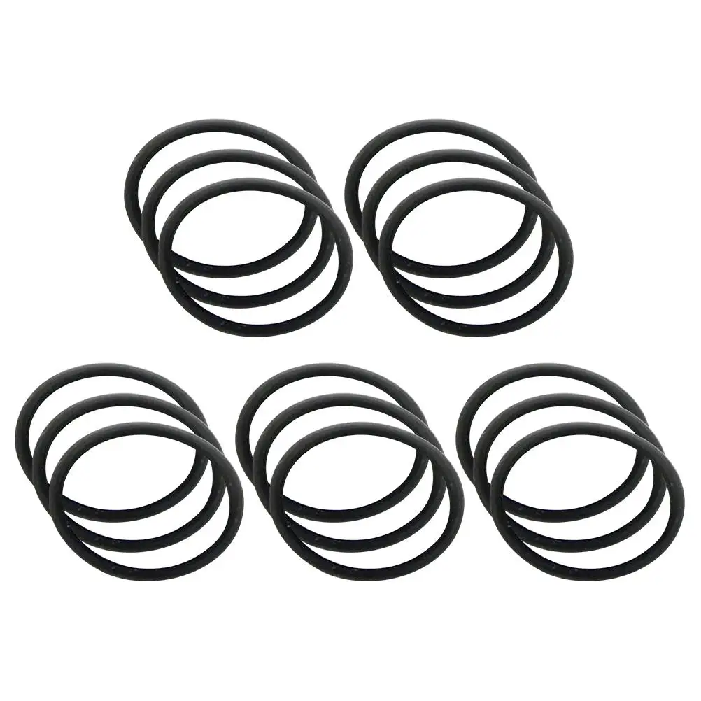 

15 Pcs Ring Small Trumpet Muffler Cello Repair Slide Bumper Musical Instrument Tuning Buffer Black Rings Cornet