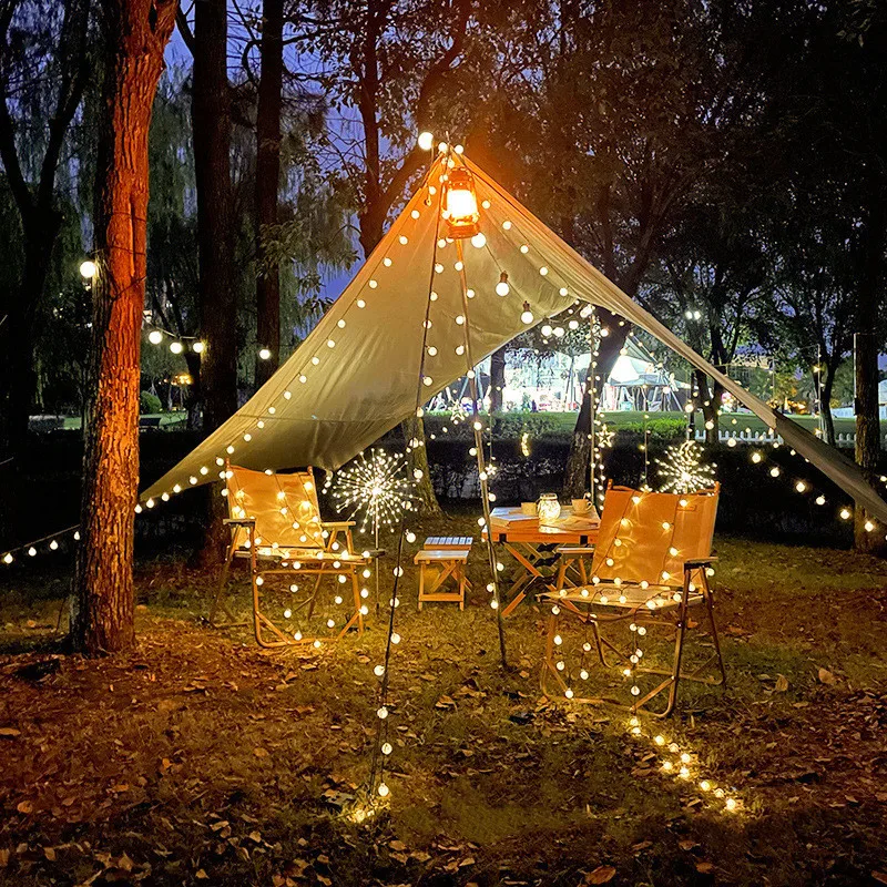 1,5-10M kleine bal kerstverlichting globe lichtslingers USB / batterij aangedreven voor tuin kerst slaapkamer bruiloft camping tent decor