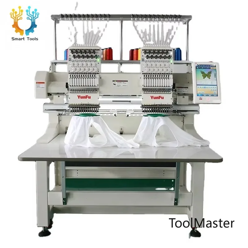 [2026] Tajima Type Apparel Sewing Machine Multi Functions 2 3 4 Heads Shirt Cap Embroidery Machinery Computerized