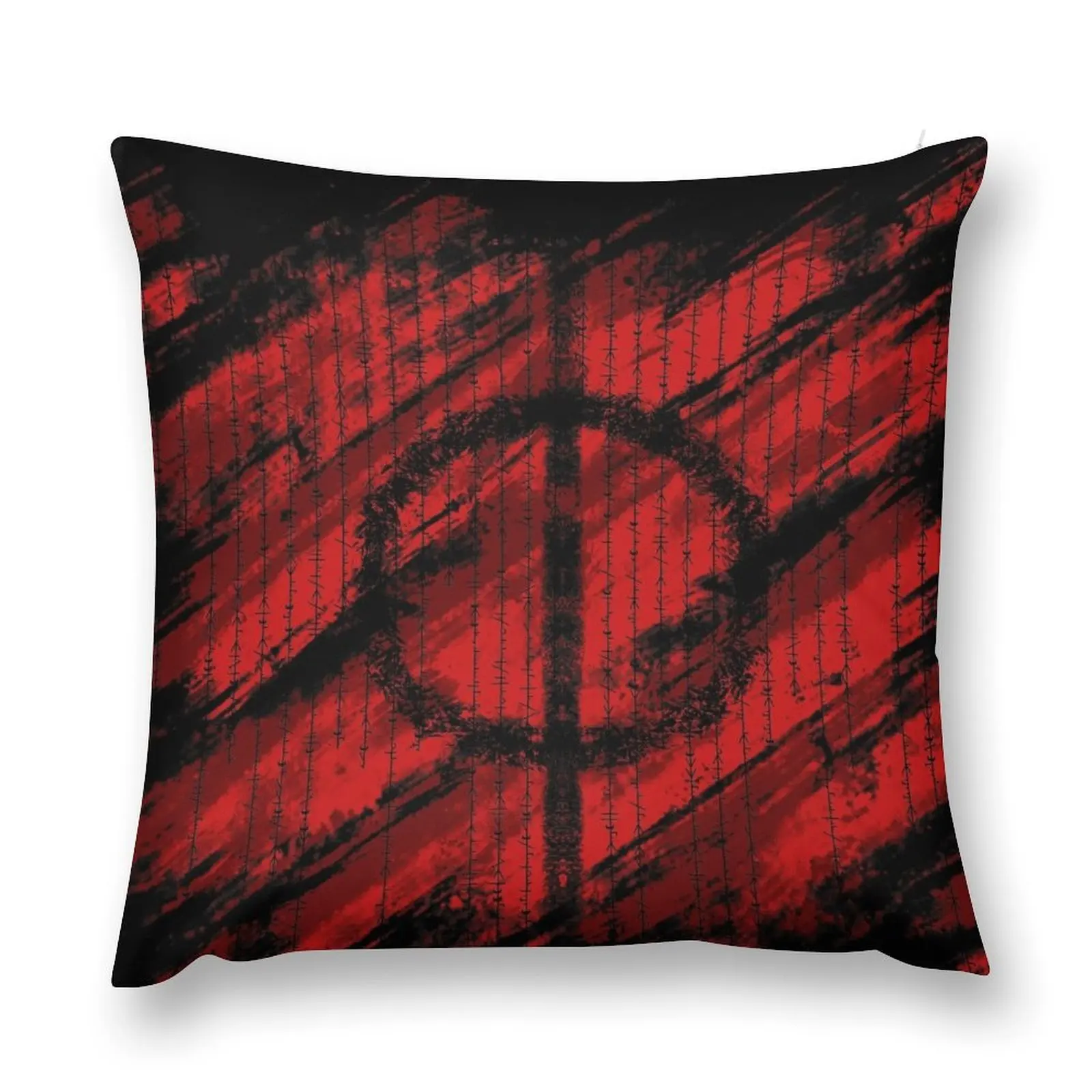 Blood Phyrexian Writings โยนหมอนหรูหราโยนหมอนครอบคลุมคริสต์มาสสําหรับหมอนอิงหมอน