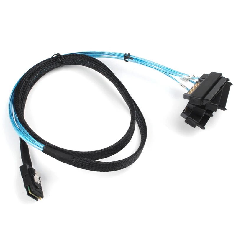 Imagem -06 - Lsi 92408i fw 6gbps Hba 92119i P20 Ele Zfs Nas 2x Mini Sas 8482 Kit de Cabo Novo