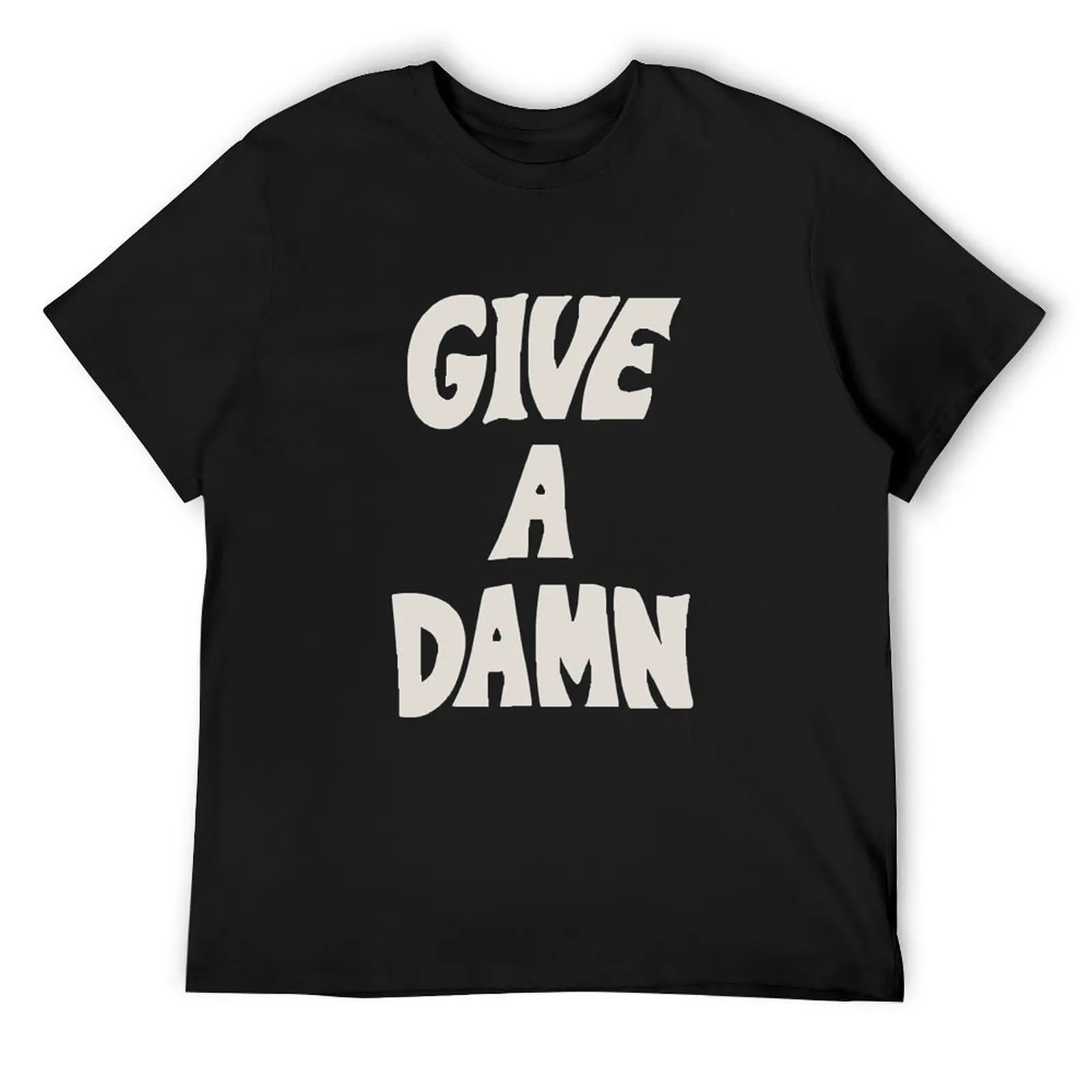 

Give A Damn As Worn By Alex Turner T-Shirt anime funny gifts blue archive customizeds Men's t-shirt