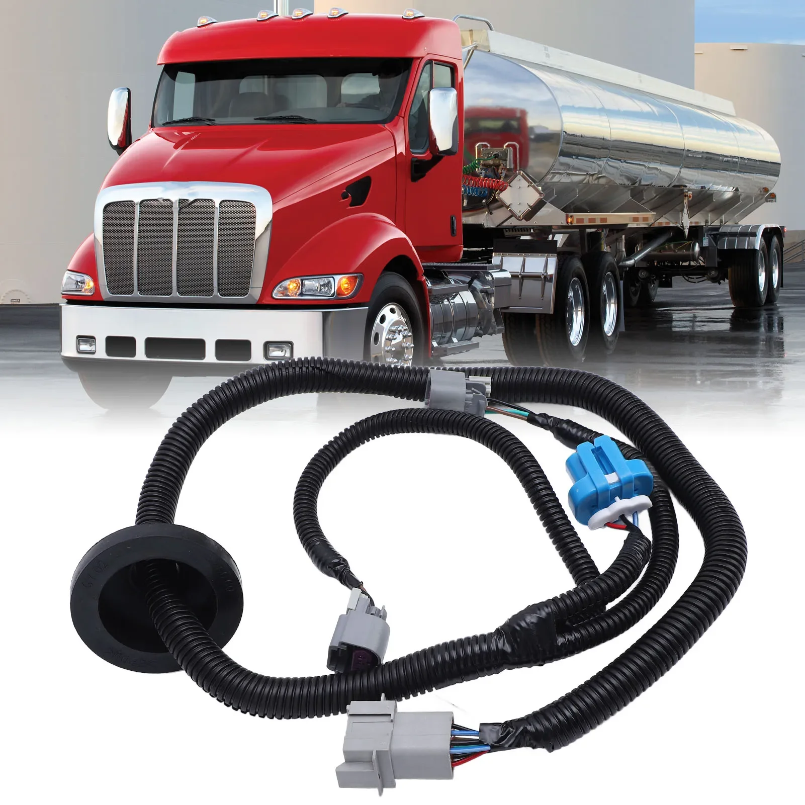 

Headlight Harness 1 34267 High Sensitivity Front Headlamp Connection Harness Cable For Peterbilt 386 2005-2015/387 1999-2010