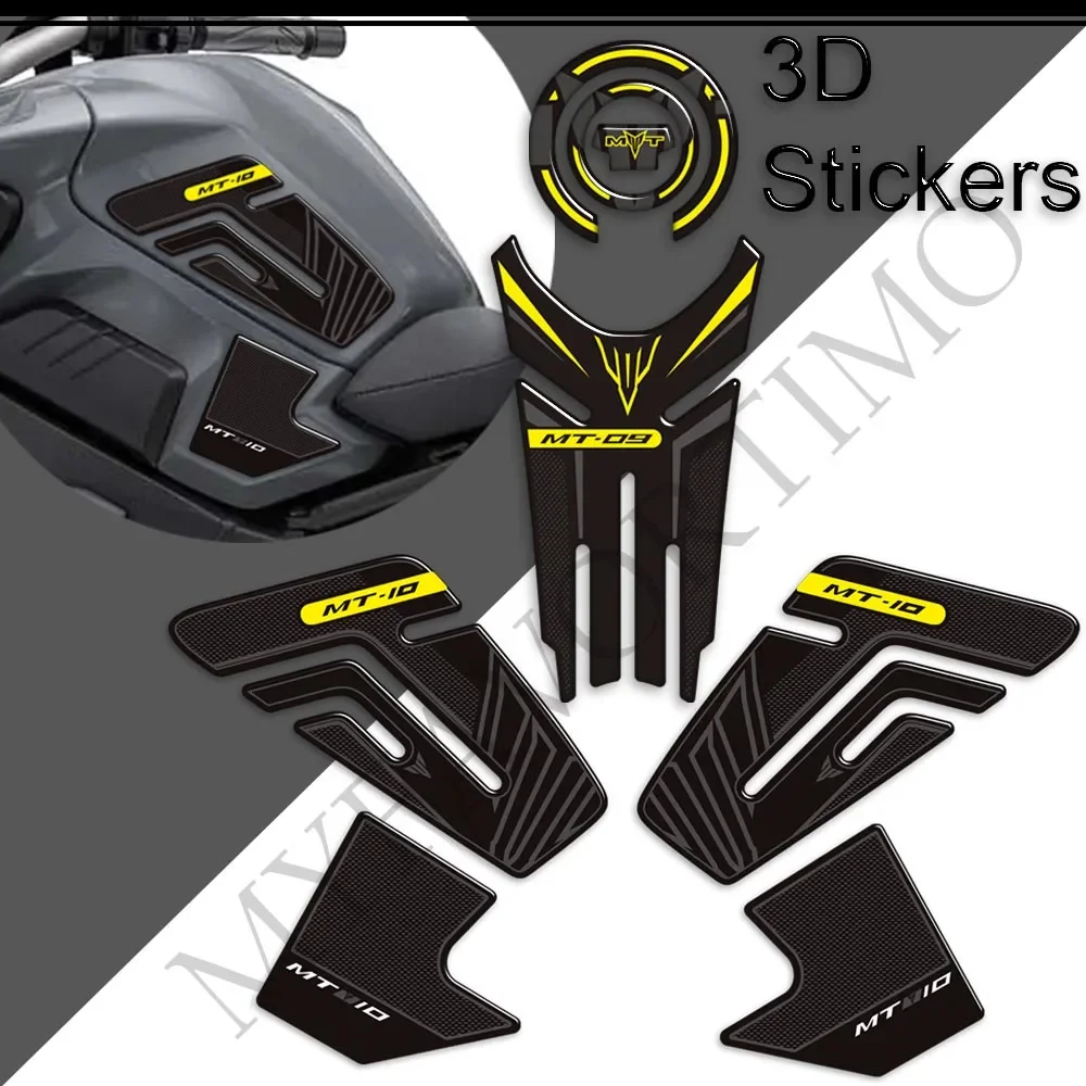 

Stickers For Yamaha MT10 FZ10 FZ MT - 10 MT-10 SP Motorcycle Tank Pad Grips Gas Fuel Oil Kit Knee Protector Hyper Naked Decals