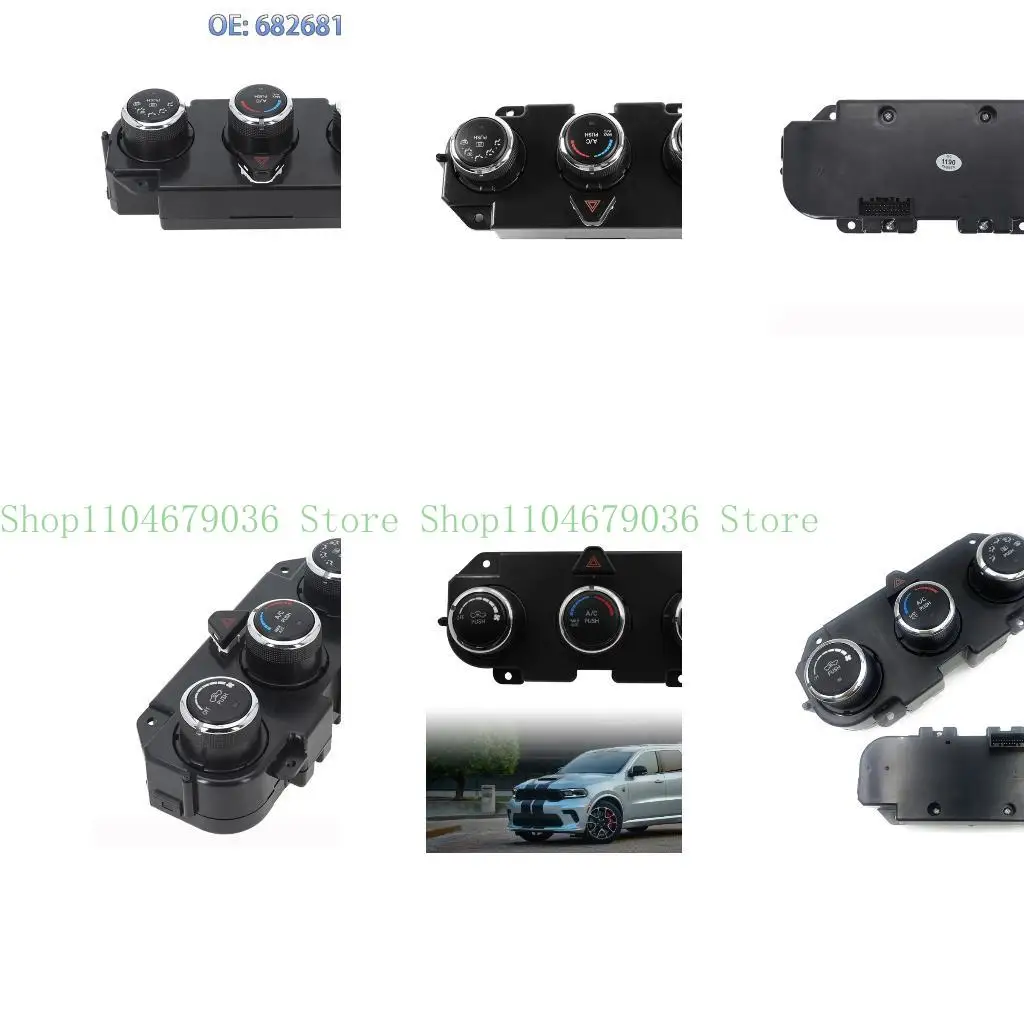 

652F Accuracy Climate Control Panel with Defrost Function 68268190AA Automotive Temperature Control Module for Vehicle