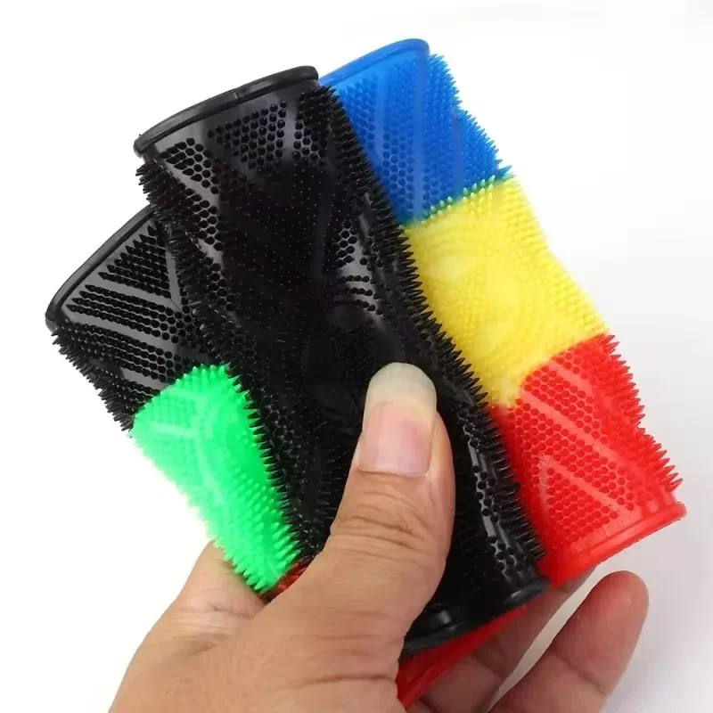 المركبات الكهربائية غطاء مقود الدراجة قبضة مقود دراجة مستديرة مكافحة زلة كم الصيف موتو المطاط كم ل القطر الداخلي 3.5 سنتيمتر قبضة