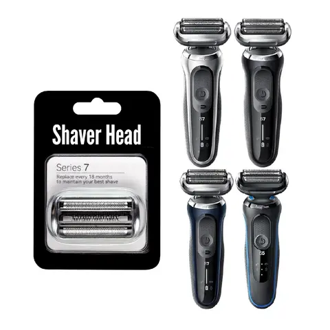 73S Series 7 Replacement Shaver Head Fit For Braun S7  360 flex  5764 7020s 7025s 7085cc 7027cs 7071cc