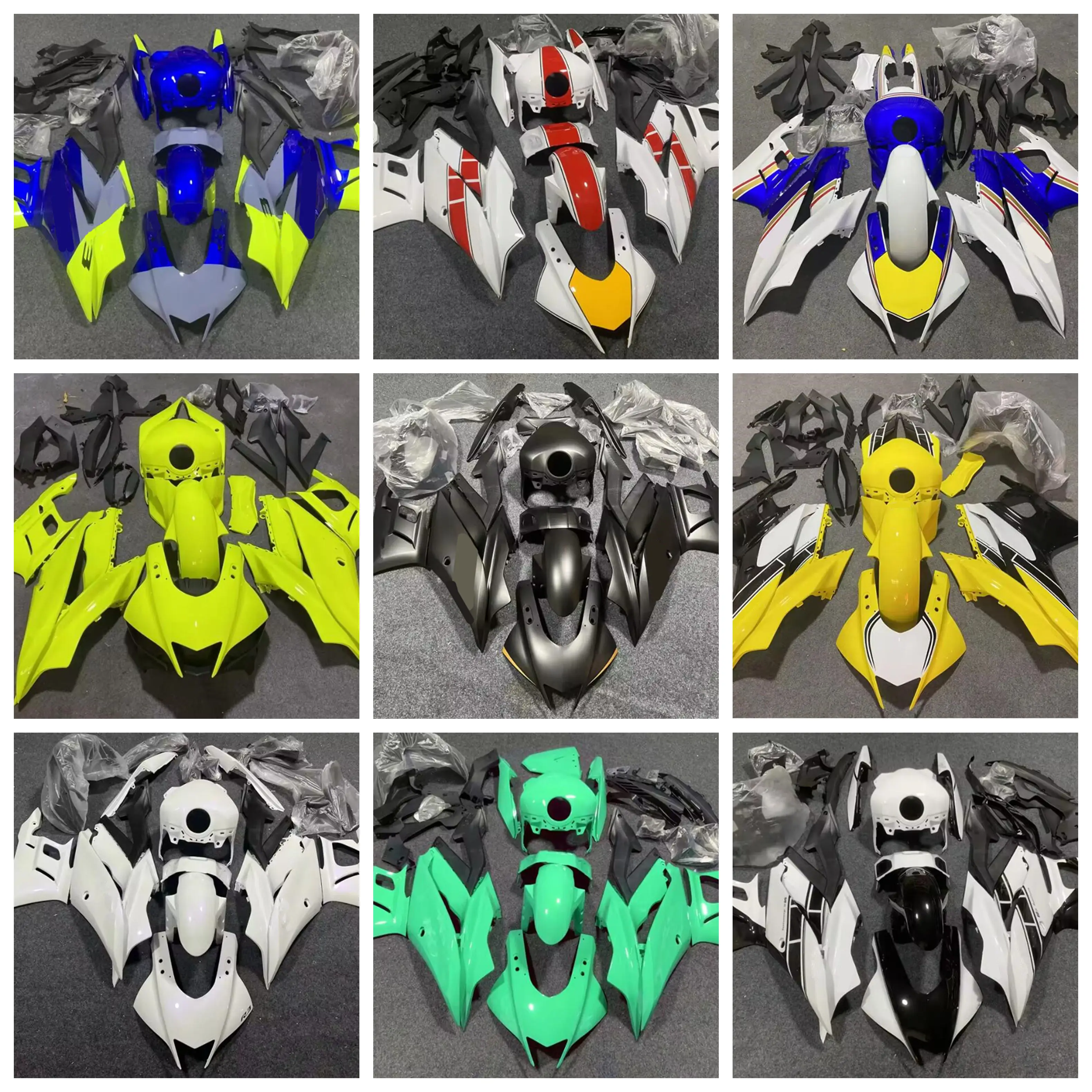 Suitable for yamaha YZF R3 R25 2015 16 17 2018 motorcycle full set of fairing housing accessories can be customized color