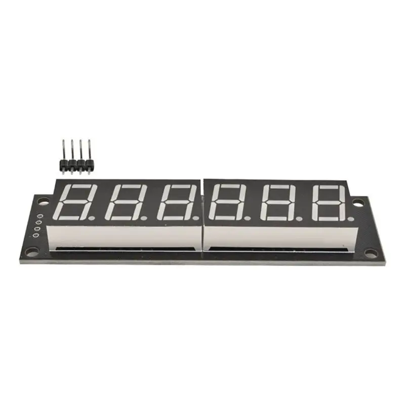 RABIT AS59~ 4X TM1637 6-Digit 0.56 Inch 7 Segments Digital Tube Clock Module White LED Display