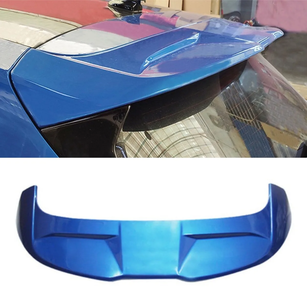 

For Ford Focus hatchback ST LINE 2019 Car Rear Roof Spoiler Wing Modification Part Rear Roof Spoiler Wing Car Accessories