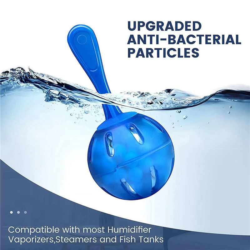 UNCL 20er-Pack Luftbefeuchter-Reinigungsball für Protec Kaz PC-1 und PC-2, alle Warm- und Kaltnebel-Luftbefeuchter, reinigt Wasser, beseitigt Staub und Gerüche